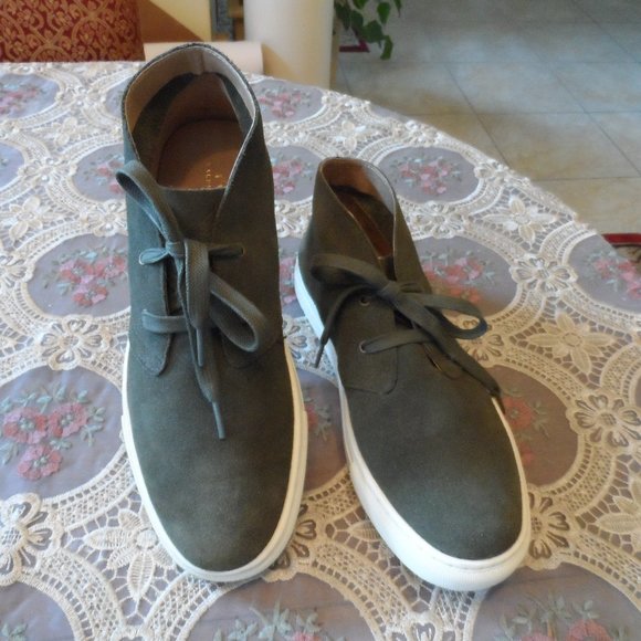 New Ralph Lauren Polo Men Moss Green Suede Chukka Boots SIze 11 main image 4